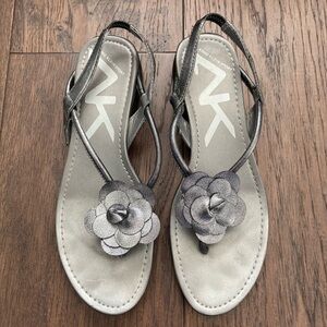 Anne Klein Sport Silver Sandals